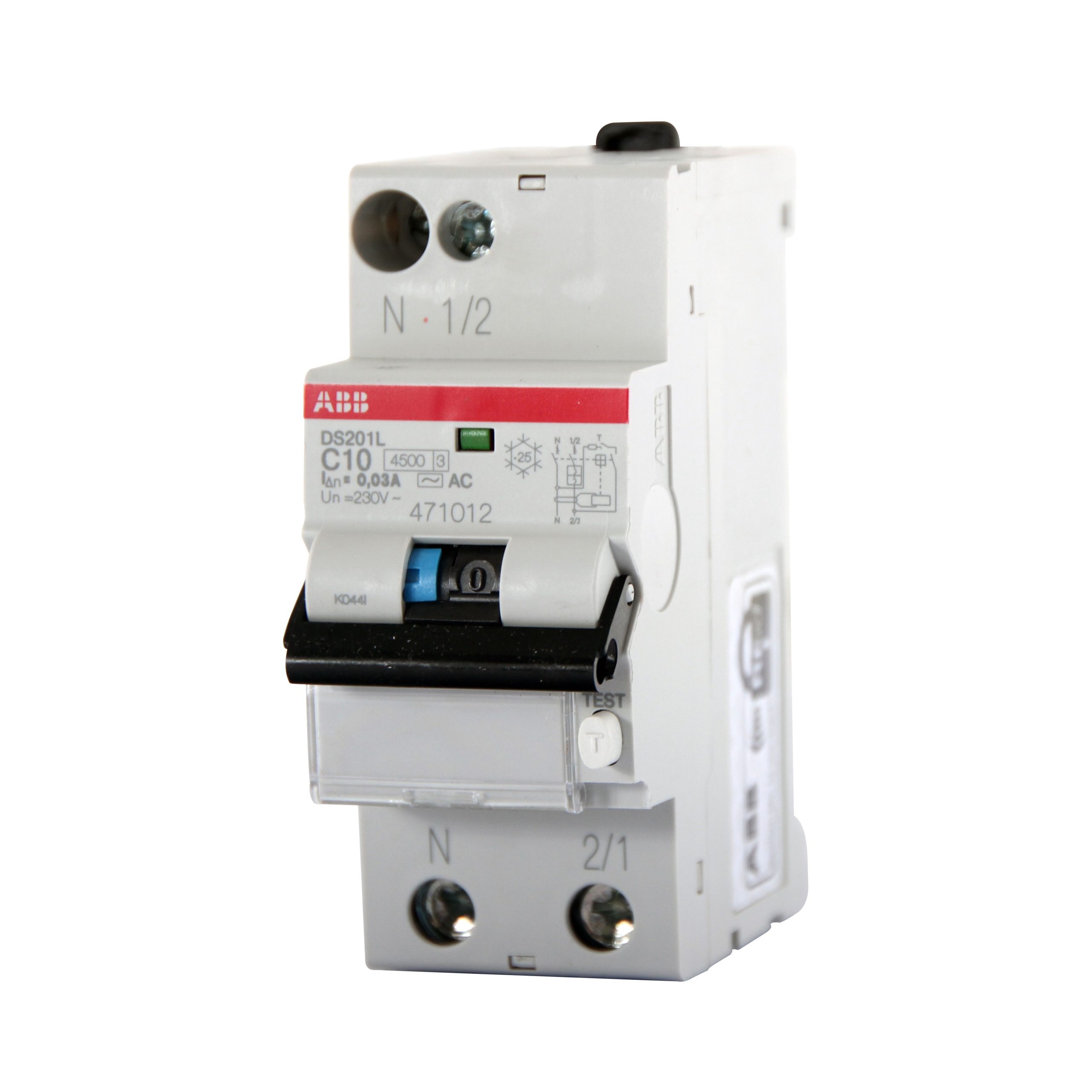 Disjoncteur différentiel DS201 L C10 AC30
