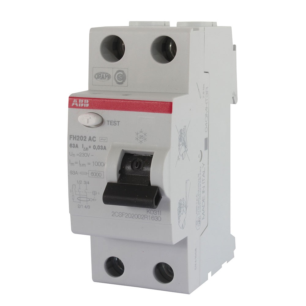 Interrupteur différentie 63A