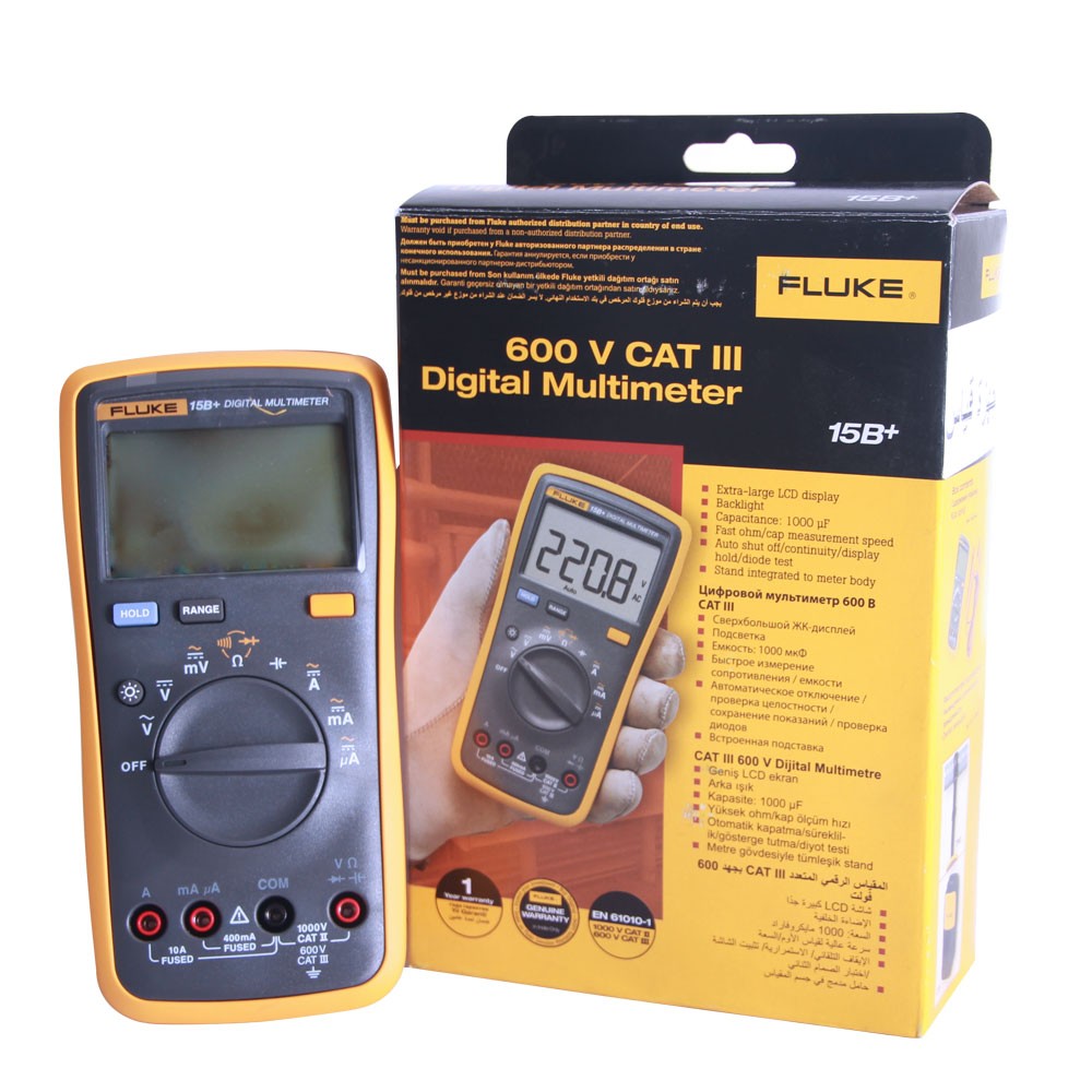 Multimètre digital 600V CAT III FLUKE