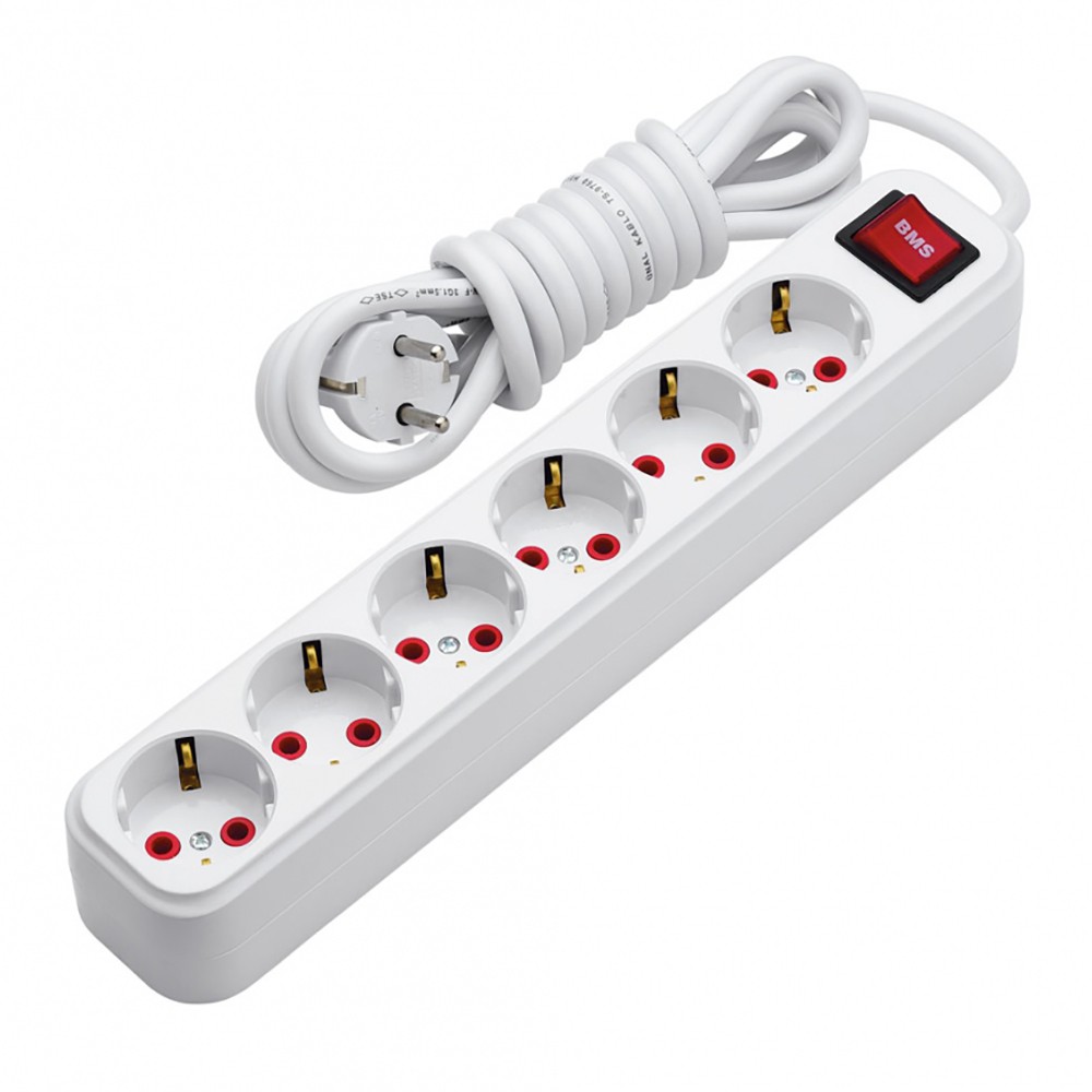 Multiprises BMS avec interrupteur