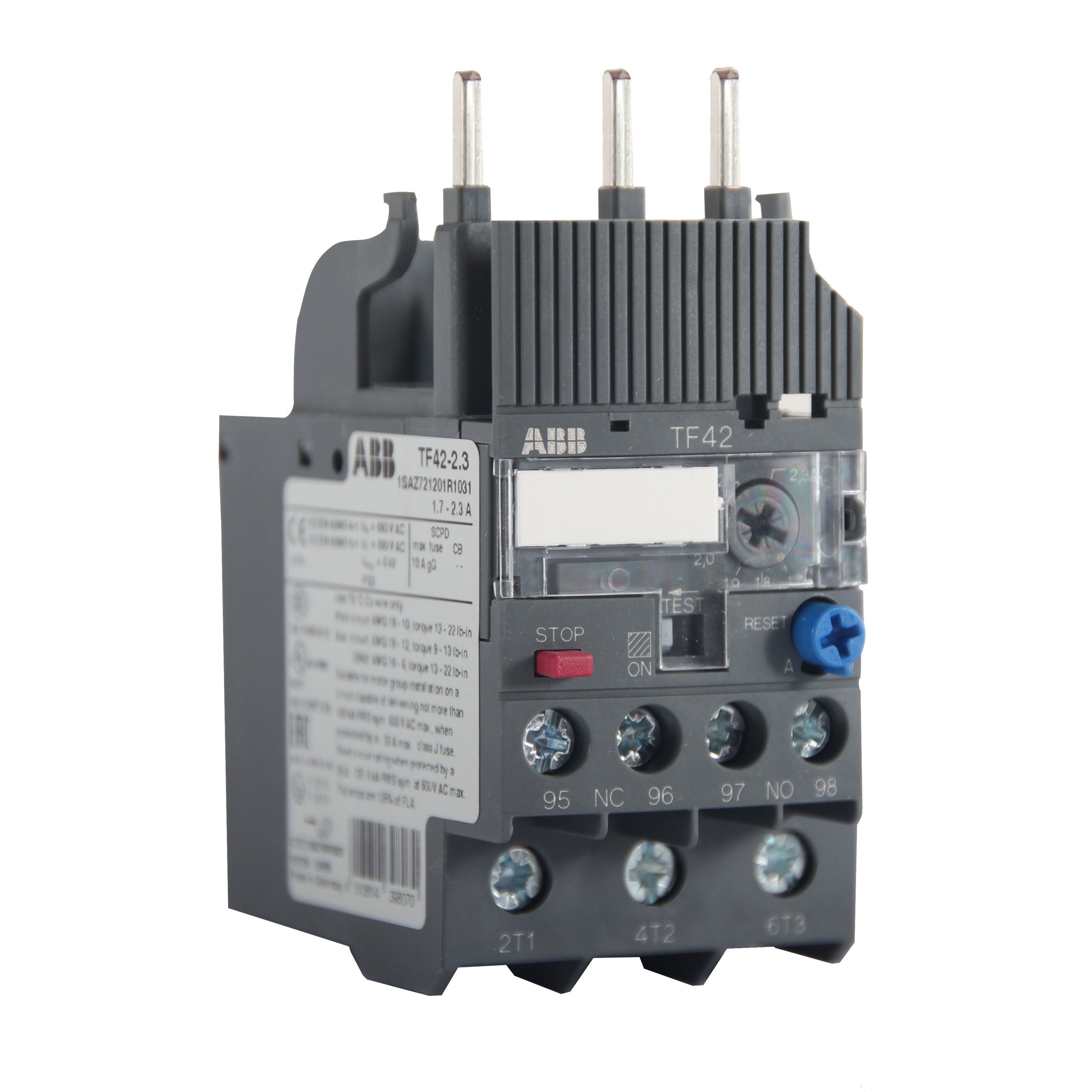 Relais thermique ABB TF42 (1.7A-2.3A)