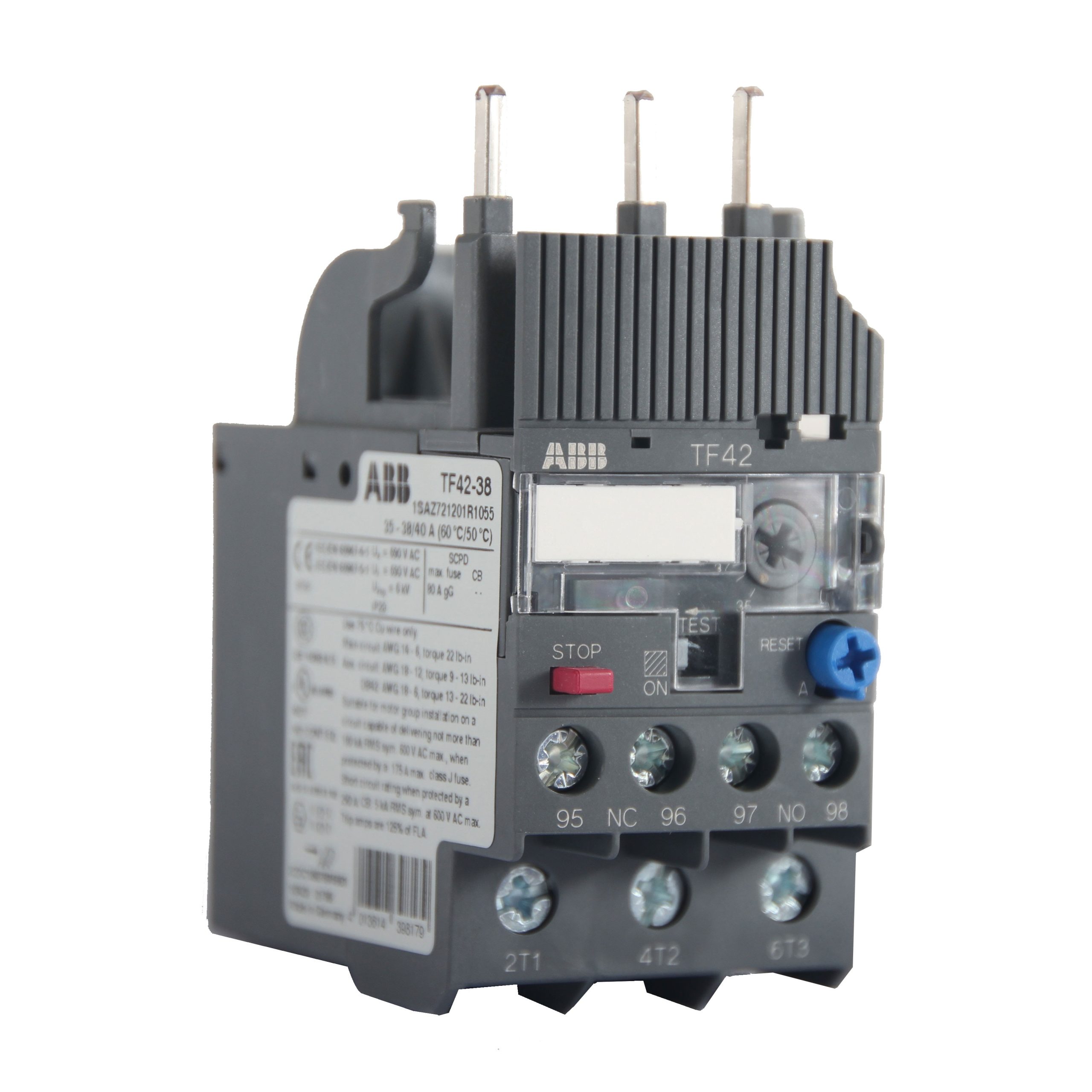 Relais thermique ABB TF42 (35A-38A)